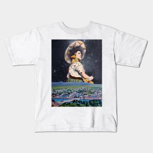 Eldorado Nights - Surreal/Collage Art Kids T-Shirt